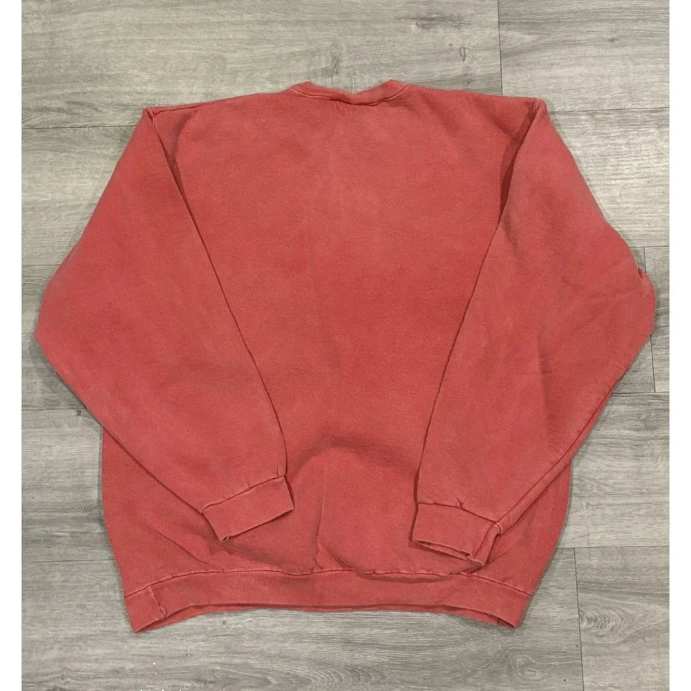 Vintage 90s Westport‎ MA Harvest Fest Dancing Cows Crewneck Sweater Size Large
